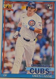 2026 Topps 1991 #T91-10 Owen Caissie — front
