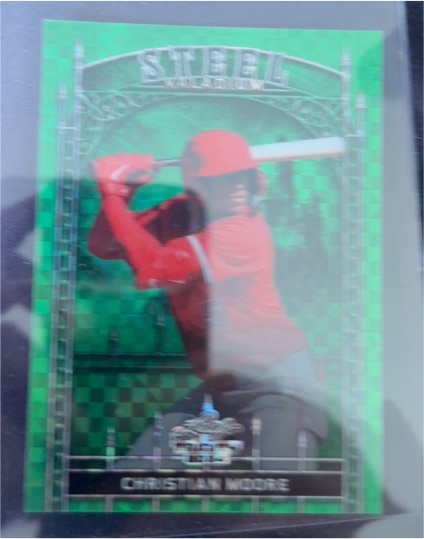 2025 Panini Crusade #9 Christian Moore — front