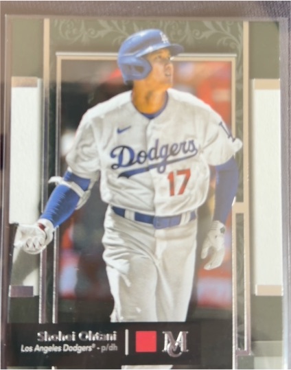 2024 Topps Museum Collection #1 Shohei Ohtani — front