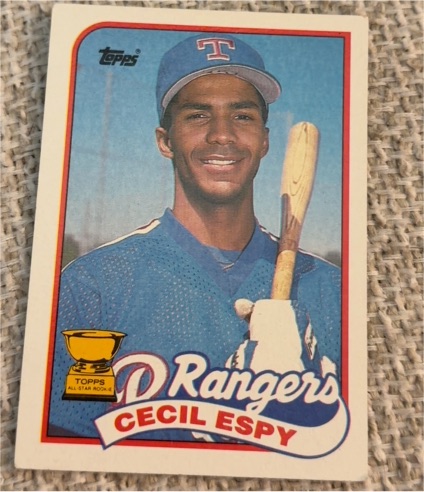 1989 Topps #221 Cecil Espy — front