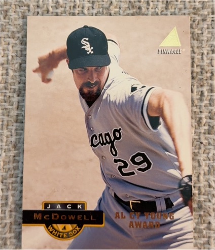 1994 Pinnacle #57 Jack McDowell — front