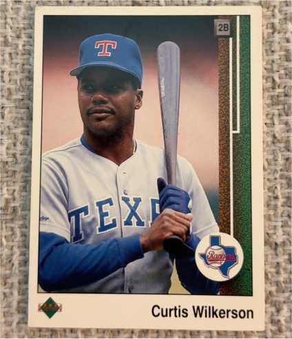 1989 Upper Deck #465 Curtis Wilkerson — front