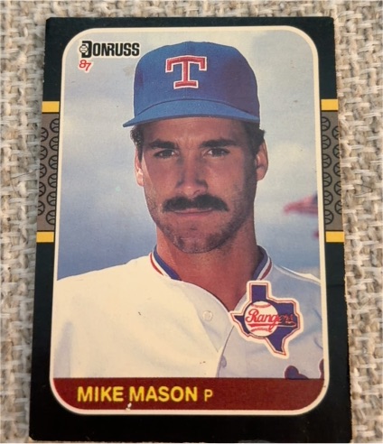 1987 Donruss #284 Mike Mason — front