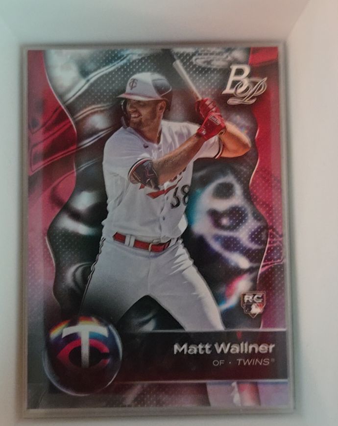 2023 Bowman Platinum #96 Matt Wallner — front
