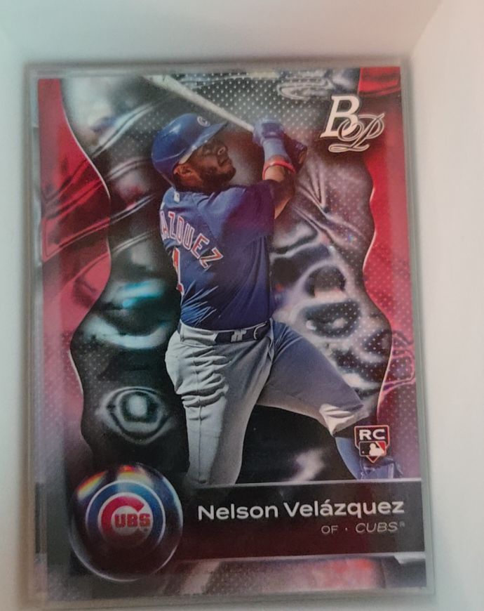 2023 Bowman Platinum #48 Nelson Velázquez — front