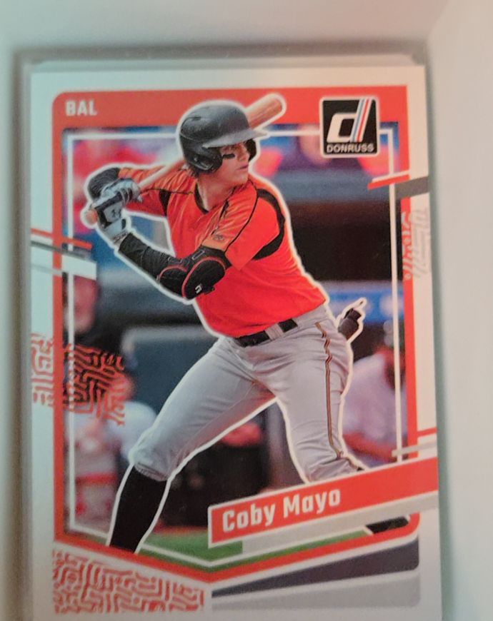 2023 Donruss #123 Coby Mayo — front