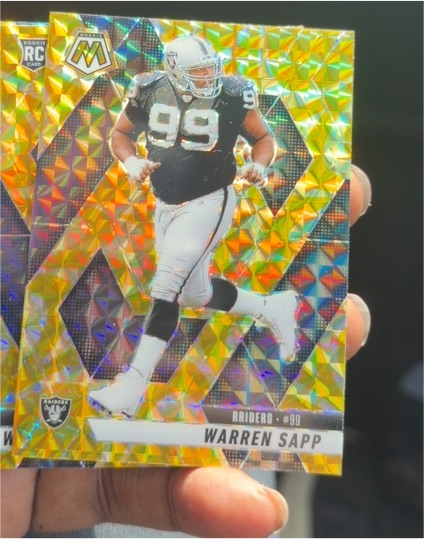 2025 Panini Mosaic #99 Warren Sapp — front