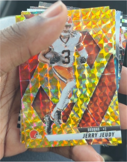 2025 Panini Mosaic #83 Jerry Jeudy — front