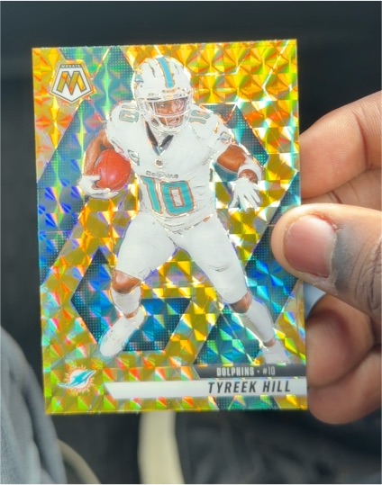 2025 Panini Mosaic #112 Tyreek Hill — front