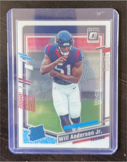 2023 Donruss Optic #246 Will Anderson Jr. Rated Rookie Houston Texans — front