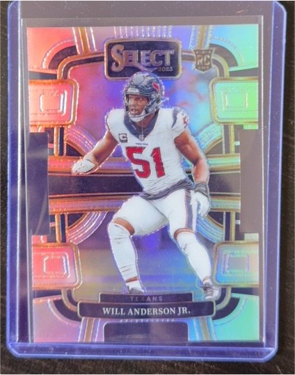 2023 Panini Select Concourse #40 Will Anderson Jr. — front
