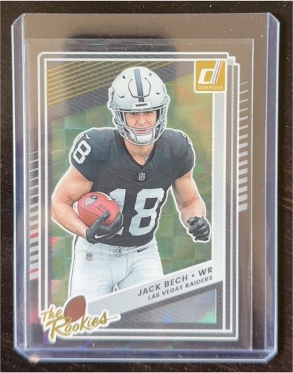2025 Donruss The Rookies #15 Jack Bech — front