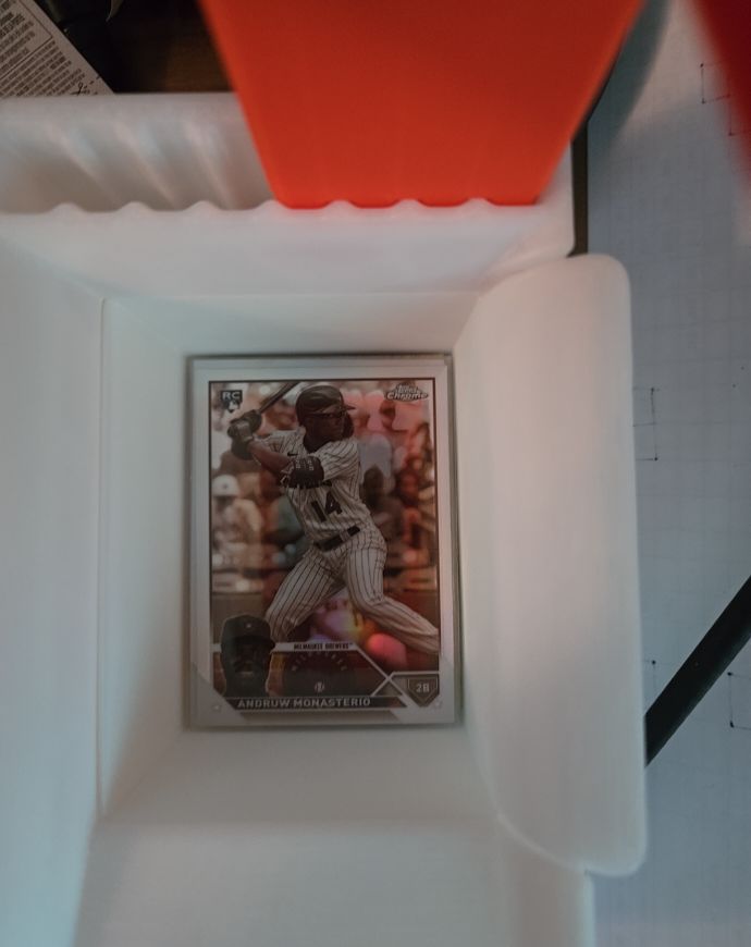 2021 Topps Chrome #14 Andruw Monasterio — front