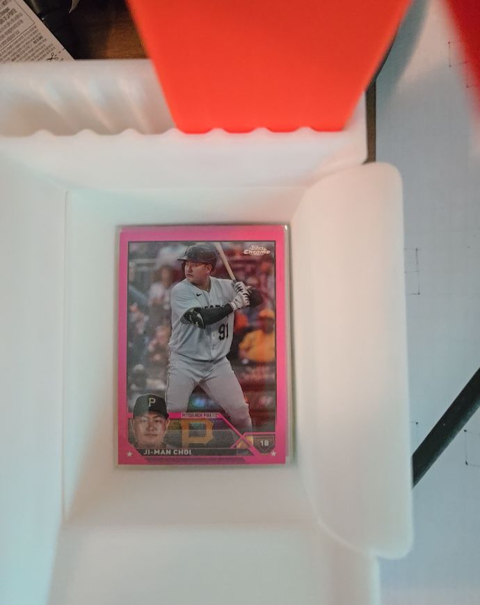 2021 Topps Chrome #16 Ji-Man Choi — front
