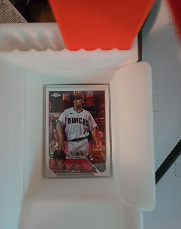 2023 Topps Update Series Rookie Debut #US244 Corbin Carroll — front