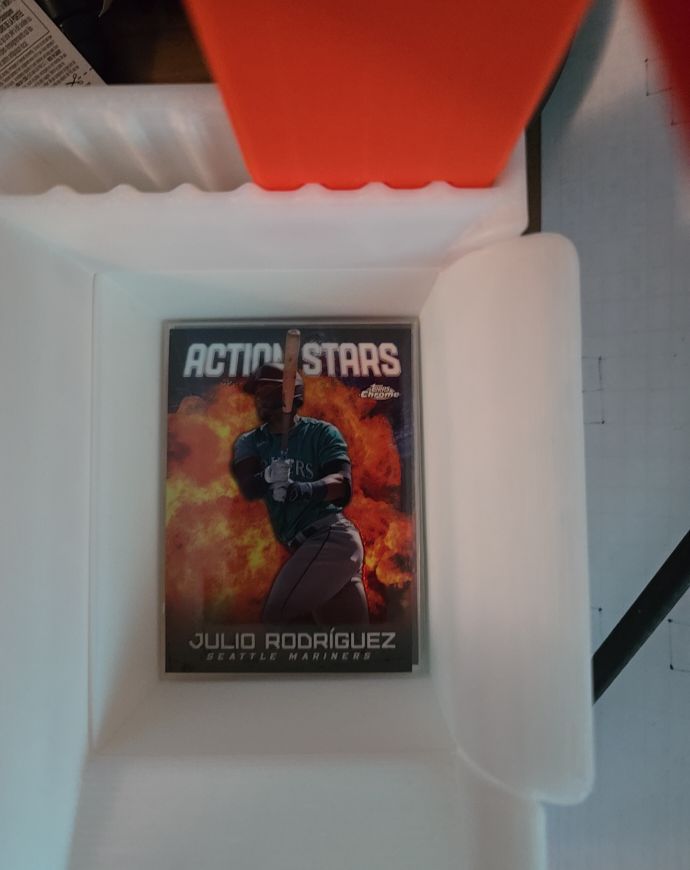2023 Topps Chrome Update #ASC-20 Julio Rodriguez Action Stars — front