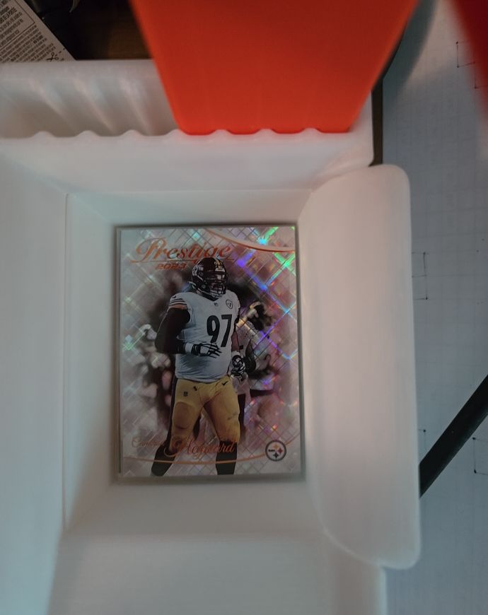 2023 Panini Prestige Football Xtra Points Galaxy Parallel Cameron Hayward #244 — front