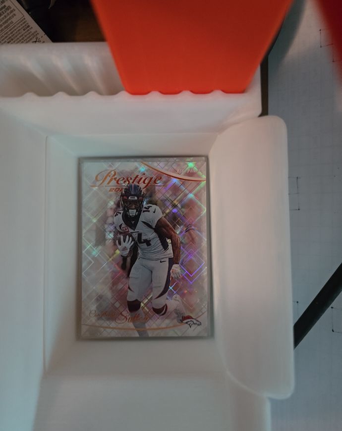 2023 Panini Prestige #90 Courtland Sutton Xtra Points Diamond — front