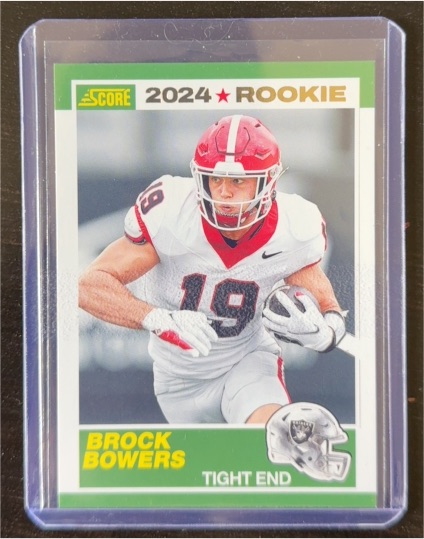 2024 Panini Score #10 Brock Bowers — front