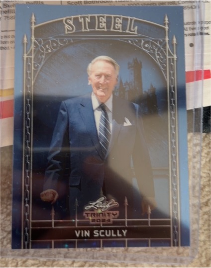 2024 Leaf Trinity Steel Vin Scully — front
