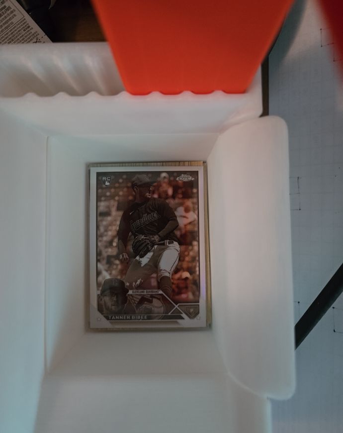 2023 Topps Chrome Update Sepia Refractor #USC39 Tanner Bibee — front