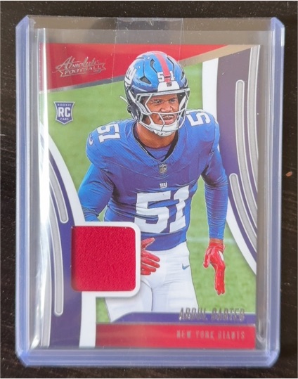 2025 Panini Absolute #ARM-ACR Abdul Carter — front