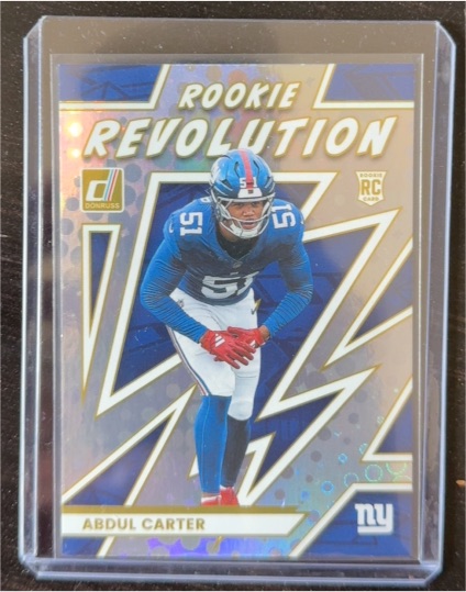 2025 Panini Donruss #11 Abdul Carter Rookie Revolution — front