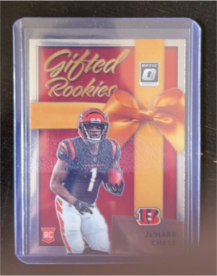 2021 Panini Donruss Optic #GR-7 Ja'Marr Chase Gifted Rookies — front