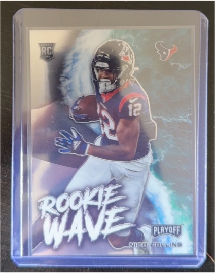 2021 Panini Playoff Rookie Wave #RW-NCO Nico Collins — front