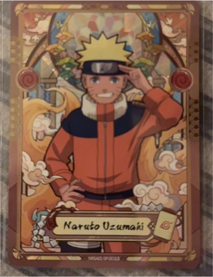 Naruto Kayou NRSA01-SP-001L5 Naruto Uzumaki Heaven Scroll SP Card — front