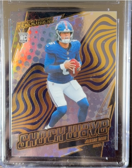 2025 Panini Revolution #22 Jaxson Dart Shockwave — front