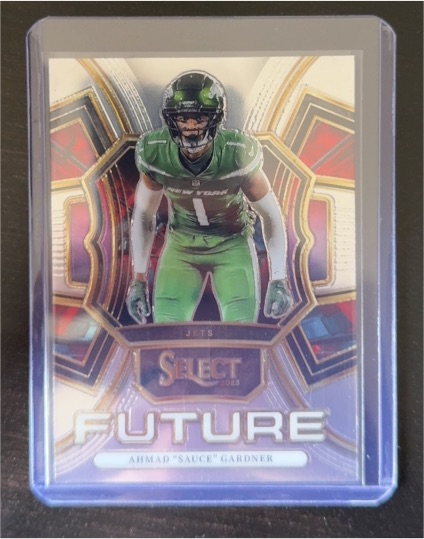 2023 Panini Select #FUT-ASG Ahmad "Sauce" Gardner — front