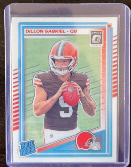 2025 Donruss Optic #263 Dillon Gabriel — front