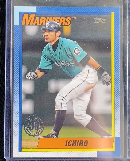 2025 Topps Series 1 - 1990 Topps Baseball #T90-36 Ichiro Suzuki — front