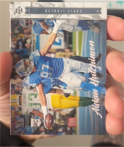 2022 Panini Chronicles #219 Aidan Hutchinson Luminance Rookie — front