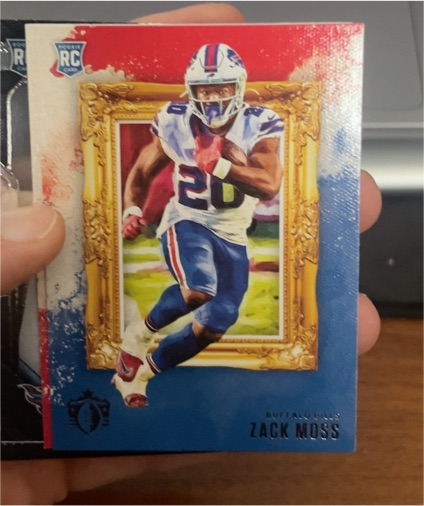 2020 Panini Chronicles Gridiron Kings #GK-27 Zack Moss — front