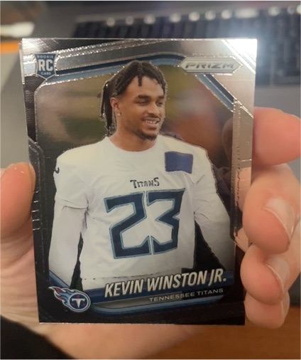 2025 Panini Prizm #340 Kevin Winston Jr. — front