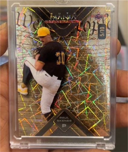 2024 Wild Card Auto Mania #5/10 Paul Skenes — front
