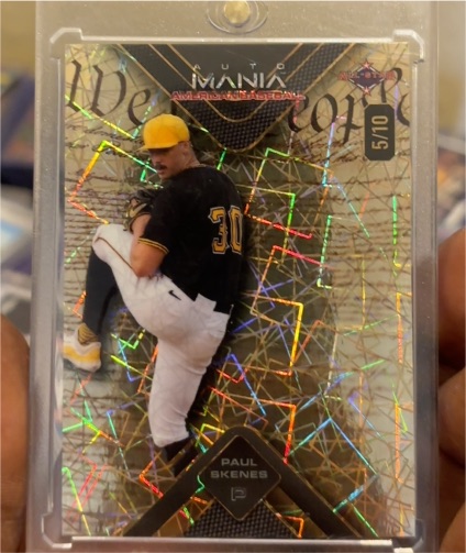 2024 Wild Card Mania #5/10 Paul Skenes — front