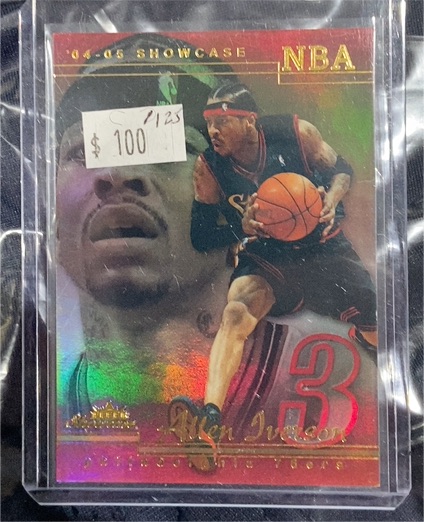 2004-05 Fleer Showcase #3 Allen Iverson — front