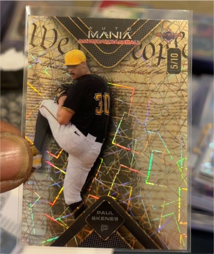 2024 Wild Card Auto Mania #AMAD-PS2 Paul Skenes — front