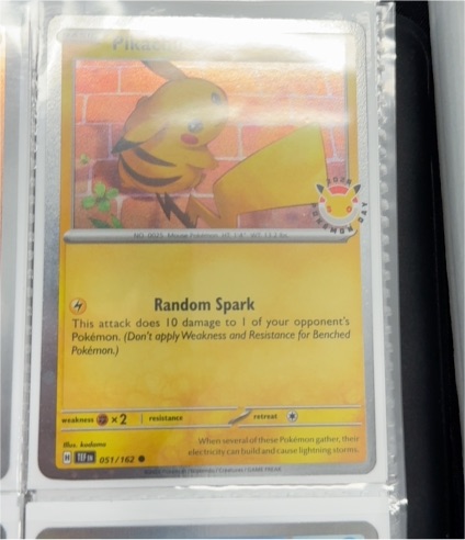 2026 Pokemon Day #051 Pikachu — front