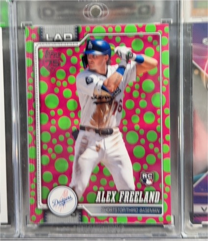 2026 Topps Series 1 Holiday Polka Dots #74 Alex Freeland — front