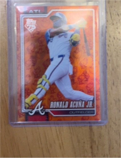 2026 Topps Series One #50 Ronald Acuña Jr. — front