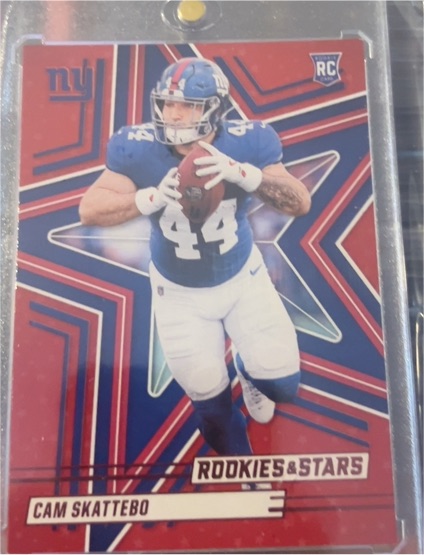 2025 Panini Rookies & Stars #110 Cam Skattebo — front