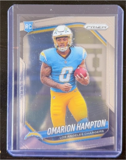 2025 Panini Prizm #355 Omarion Hampton — front