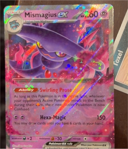 2007 Pokémon Phantasmal Flames #36 Mismagius ex — front