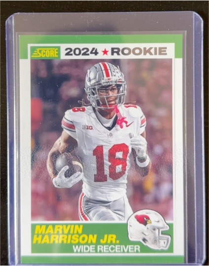 2024 Score #4 Marvin Harrison Jr. — front