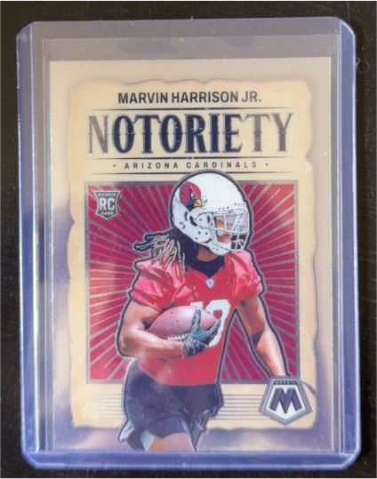 2024 Panini Mosaic Notoriety #22 Marvin Harrison Jr. — front