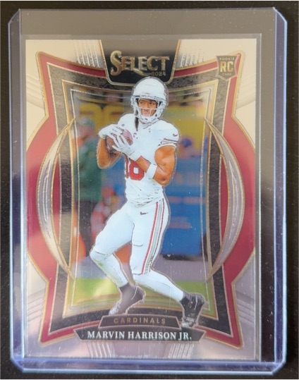2024 Panini Select #28 Marvin Harrison Jr. Concourse Rookie — front
